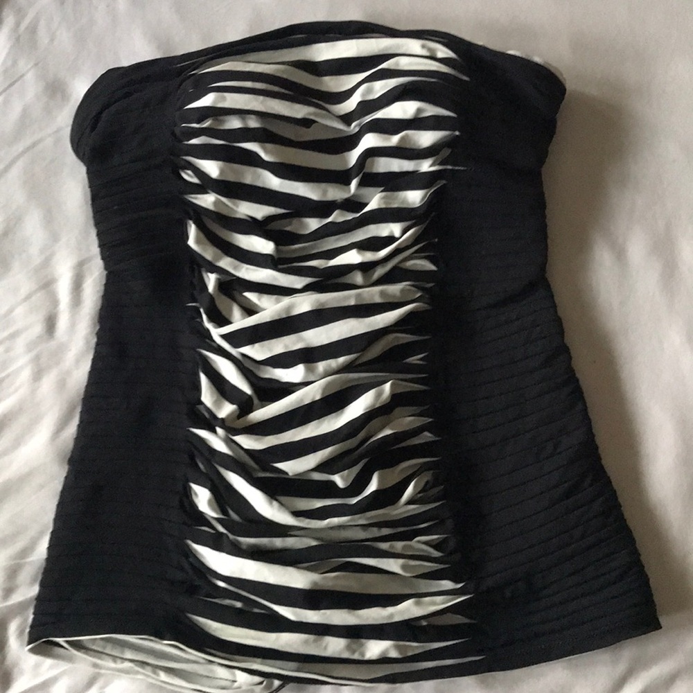 Anne Cole Signature Bandeau Tankini Boy Short Suit